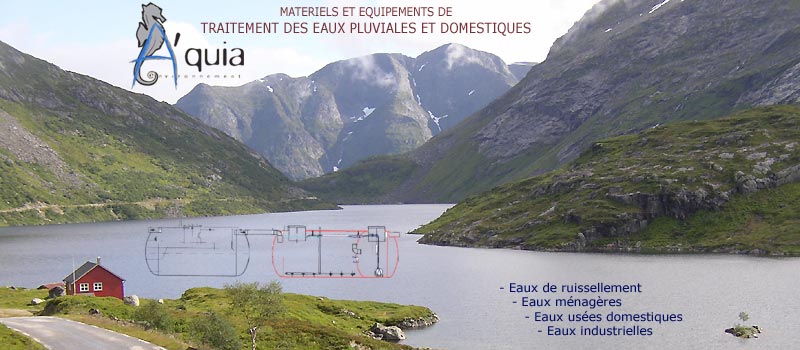 Matriels et quipement de traitement des eaux pluviales et domestiques